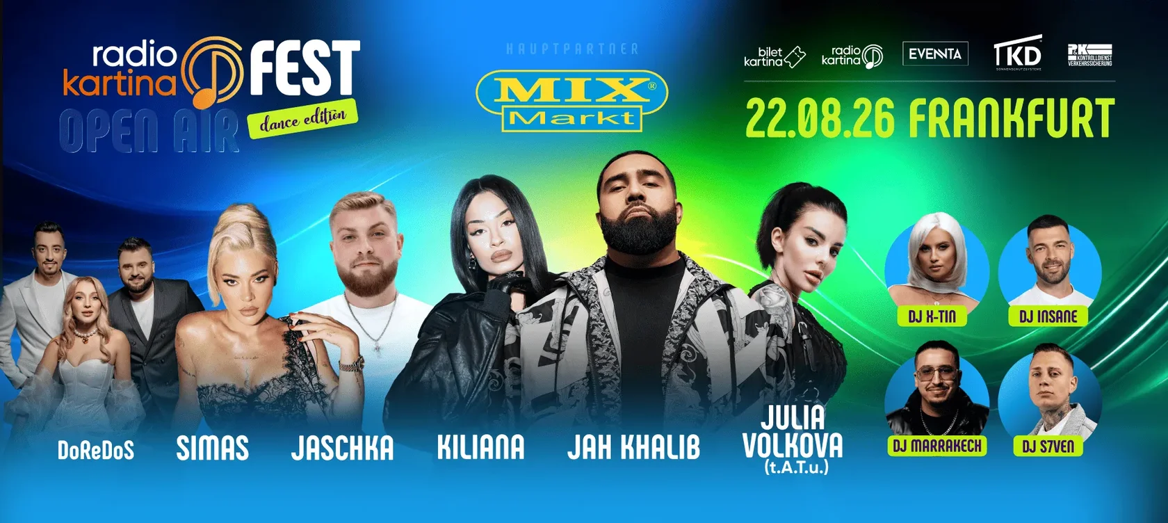 Radio Kartina Fest 2026 in Frankfurt with a BPD Express ticket giveaway and 20% discount